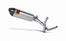 Akrapovic Slip-on Line Titanium Einddemper zonder E-keur Suzuki V-Strom 650 2004 - 2011